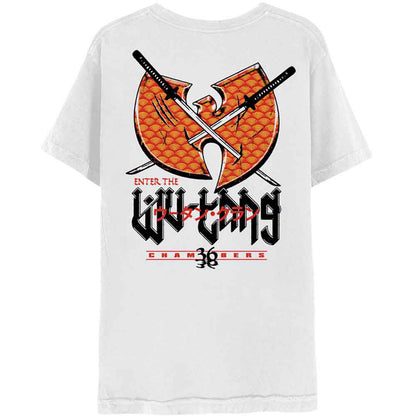 WU-TANG CLAN - SWORDS - T-Shirt White (Back Print)