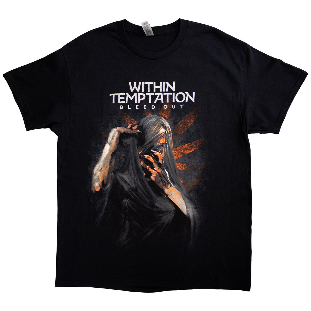WITHIN TEMPTATION - BLEED OUT ALBUM - T-Shirt Black (Back Print)