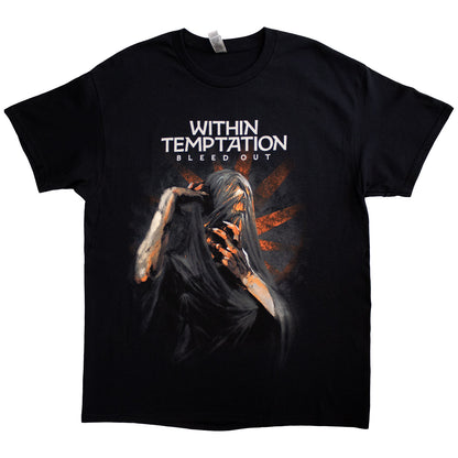 WITHIN TEMPTATION - BLEED OUT ALBUM - T-Shirt Black (Back Print)