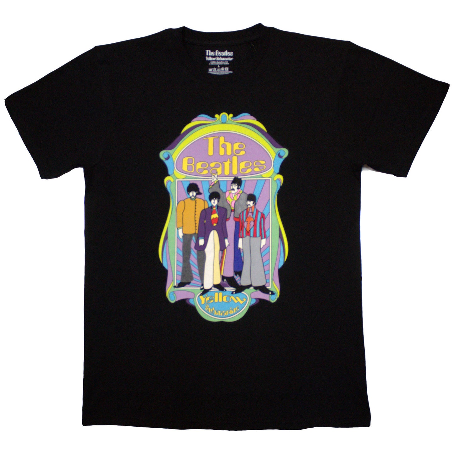 BEATLES, THE - YELLOW SUBMARINE SUB BAND FRAME V2 - T-Shirt Black