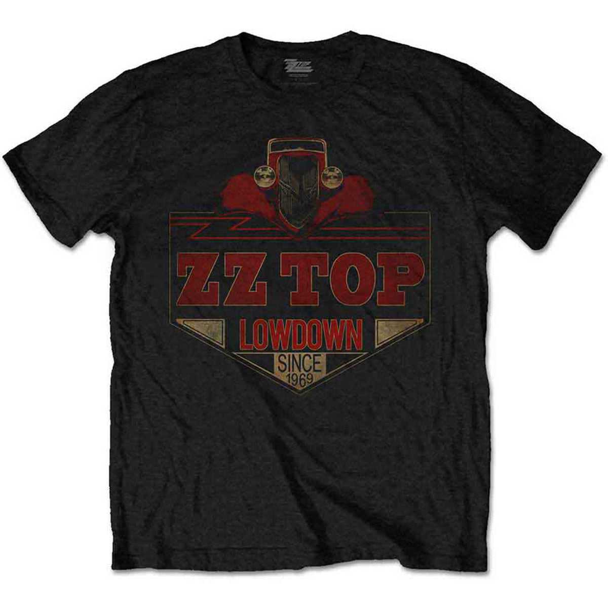 ZZ TOP - LOWDOWN - T-Shirt Black