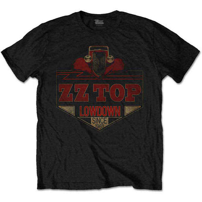 ZZ TOP - LOWDOWN - T-Shirt Black