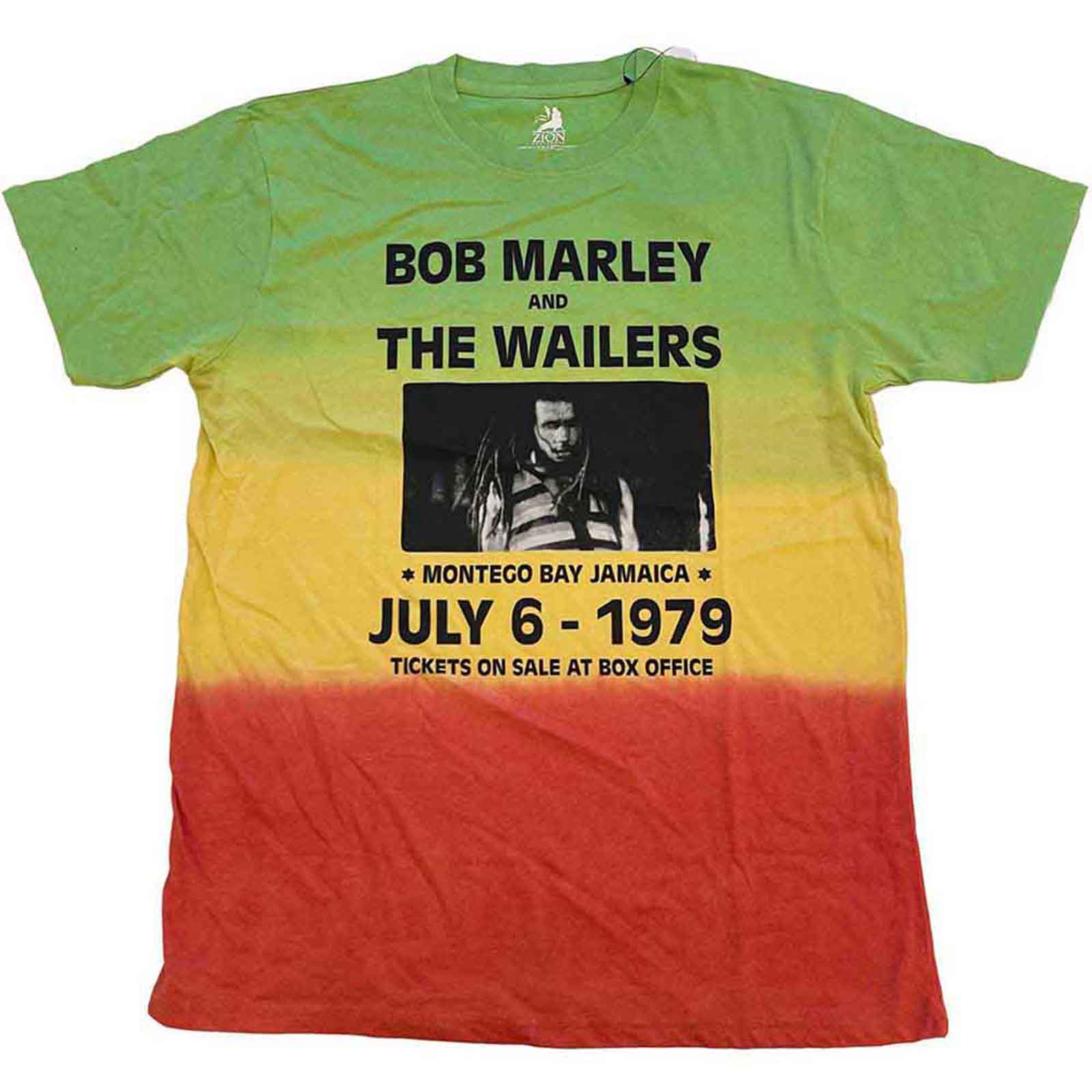 BOB MARLEY - MONTEGO BAY - T-Shirt Green (Wash Collection)