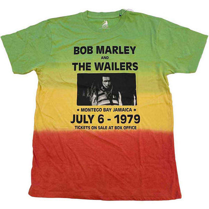 BOB MARLEY - MONTEGO BAY - T-Shirt Green (Wash Collection)