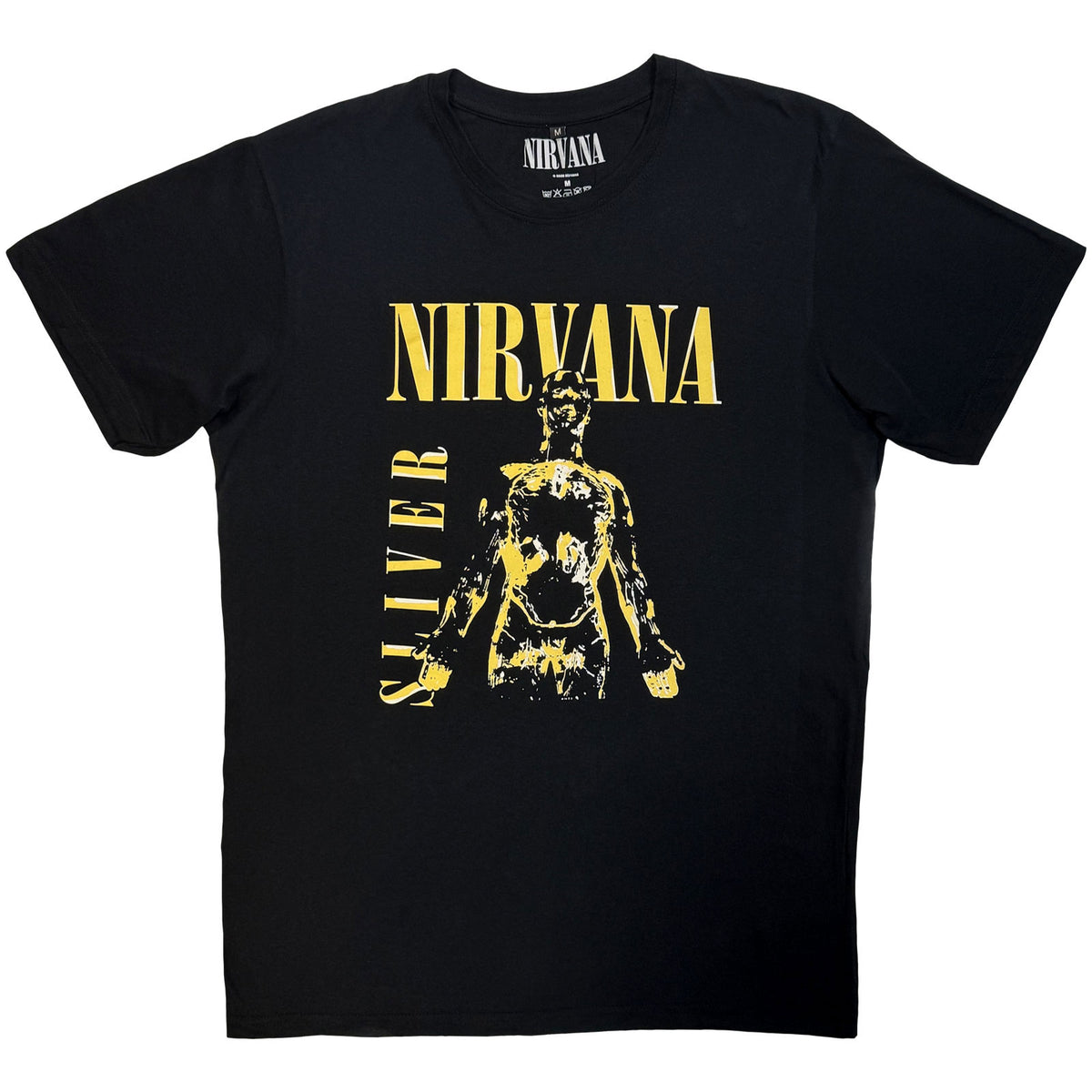 NIRVANA - SLIVER - Carbon T-Shirt Black