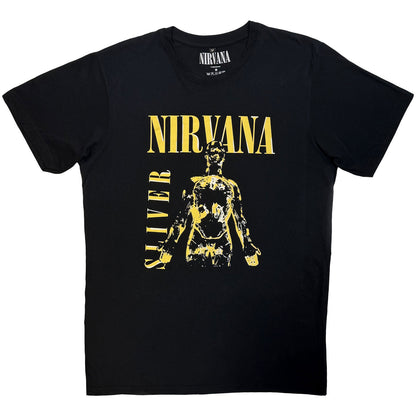 NIRVANA - SLIVER - Carbon T-Shirt Black