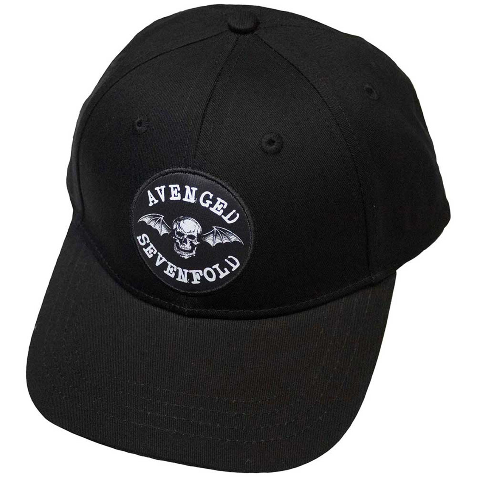 AVENGED SEVENFOLD - DEATHBAT CREST - Baseball Cap Black