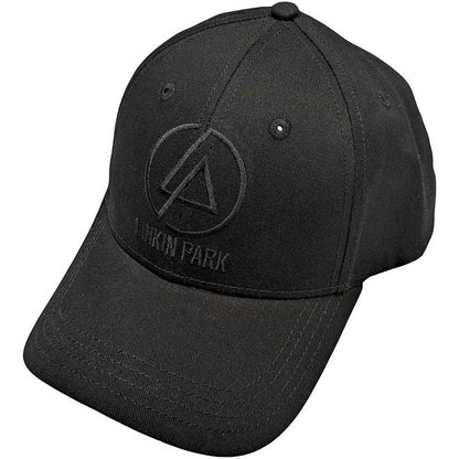 LINKIN PARK - CONCENTRIC TEXT LOGO - Baseball Cap Black