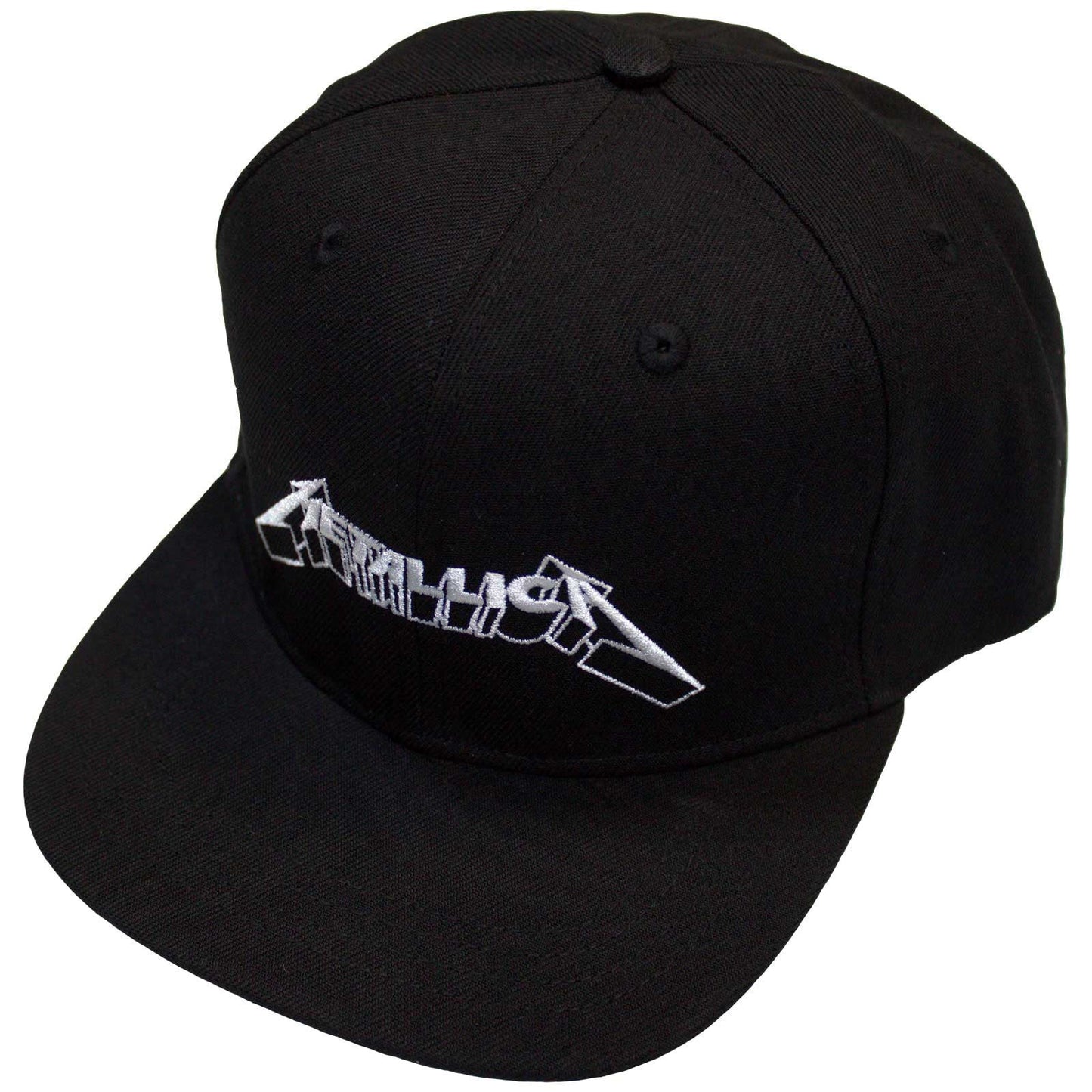 METALLICA - 3D LOGO - Snapback Cap Black