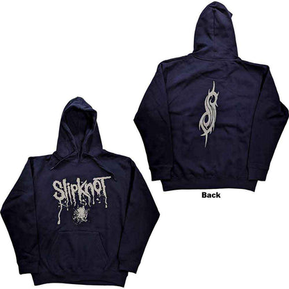 SLIPKNOT - SPLATTER - Pullover Hoodie Blue