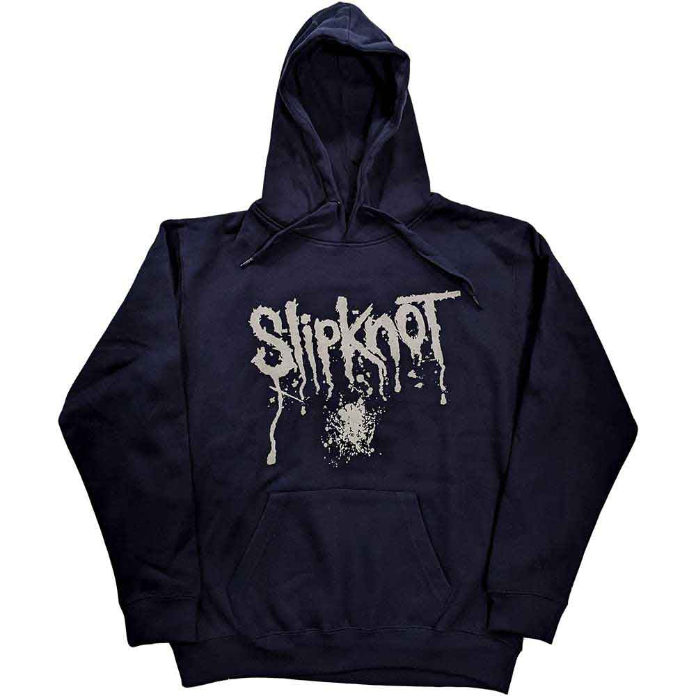 SLIPKNOT - SPLATTER - Pullover Hoodie Blue
