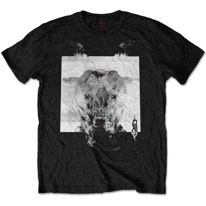 SLIPKNOT - DEVIL SINGLE - BLACK & WHITE - T-Shirt Black