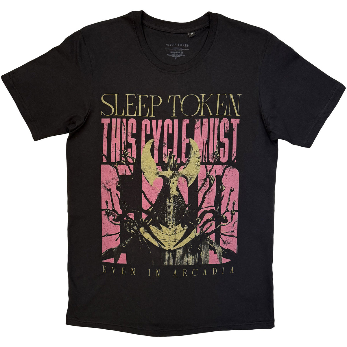 SLEEP TOKEN - THIS CYCLE MUST END STACKED - T-Shirt Black