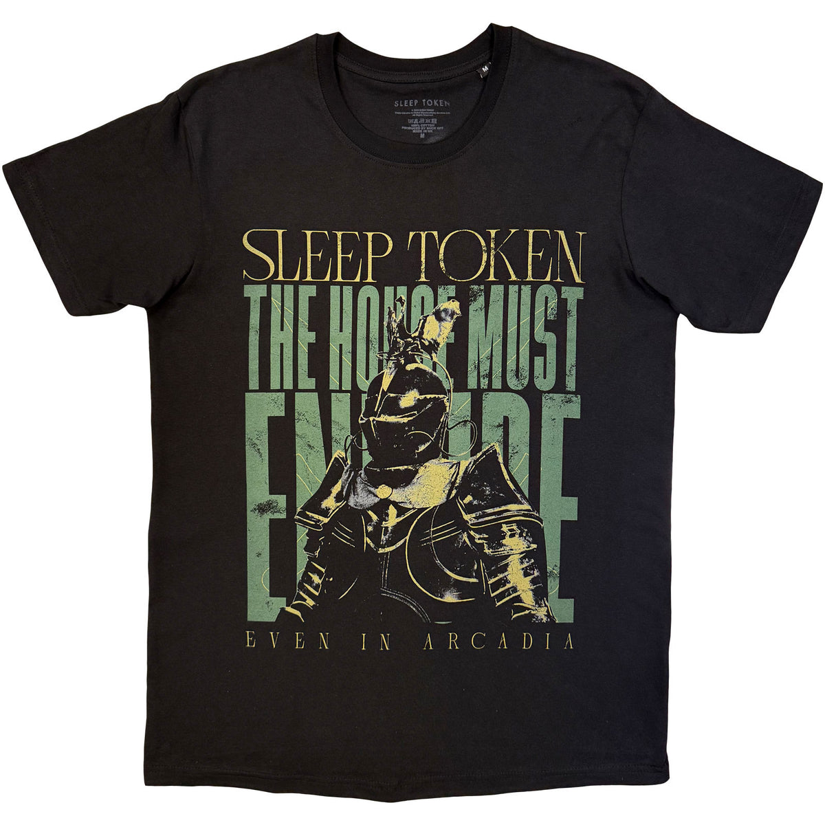 SLEEP TOKEN - THE HOUSE MUST ENDURE STACKED - T-Shirt Black