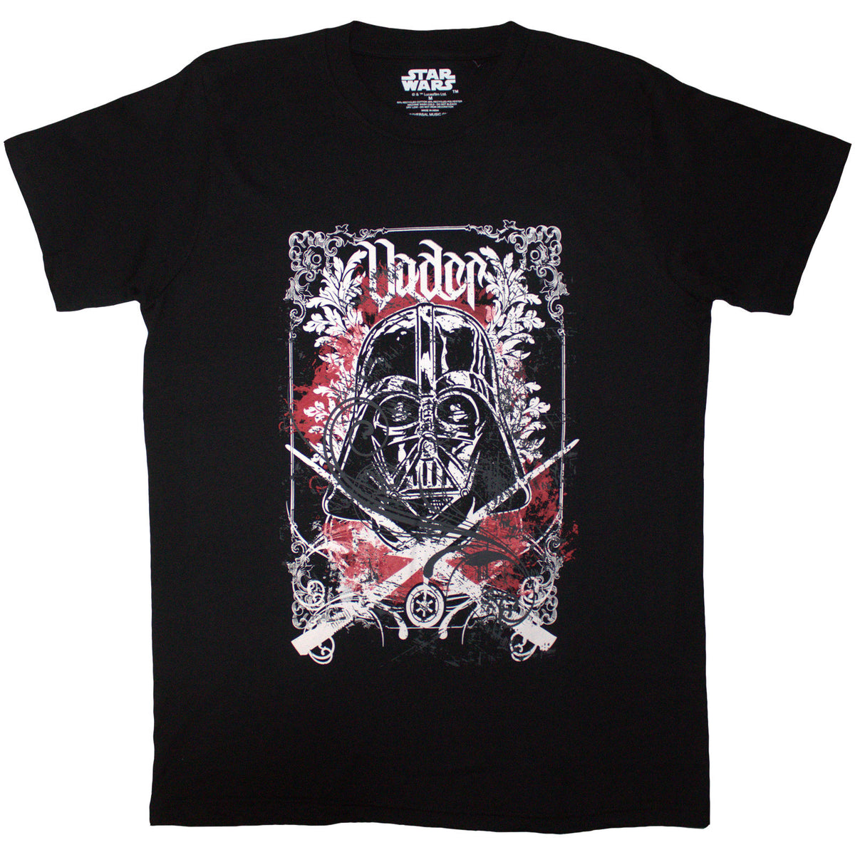 STAR WARS - VADER DECOR - T-Shirt Black