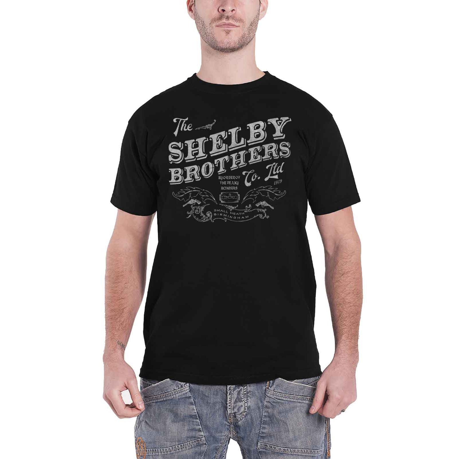 PEAKY BLINDERS - THE SHELBY BROTHERS - T-Shirt Black