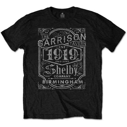 PEAKY BLINDERS - GARRISON PUB - T-Shirt Black
