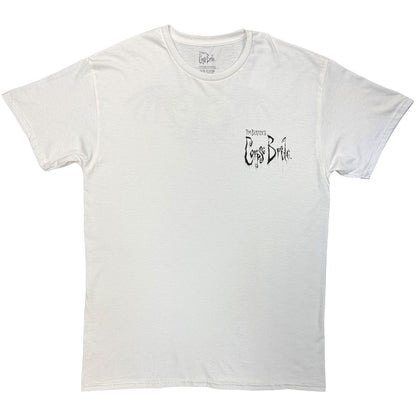 NOVIA DE LA CORPSA - UNA TRAGICA HISTORIA DE ROMANCE - Camiseta Blanca (Impresión posterior)