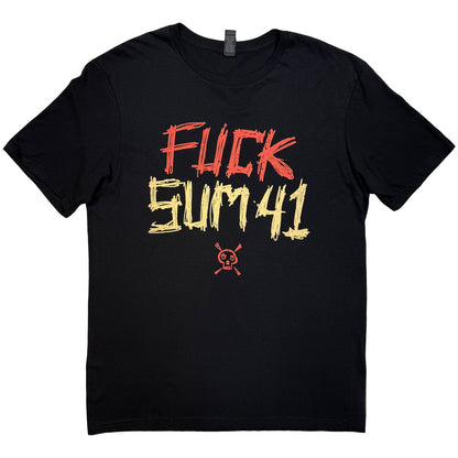 SUM 41 - TOUR '24 PT.2 FUCK - T-Shirt Black