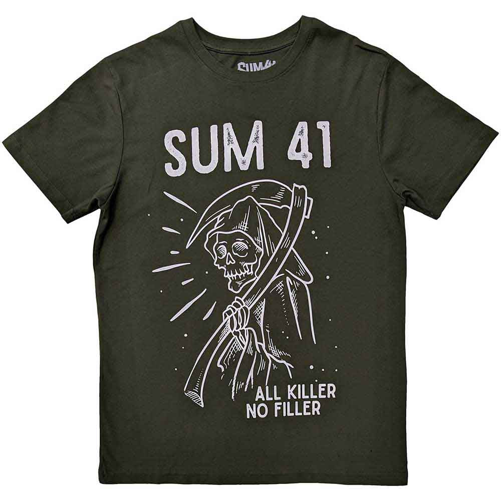 SUM 41 - REAPER - T-Shirt Green - 2