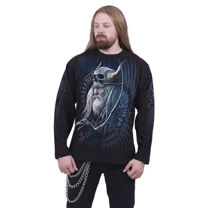 ODIN'S WARRIOR - Camiseta de manga larga Negro