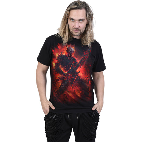 RIFF BURNER - T-Shirt Black