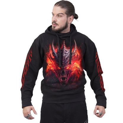 RIFF BURNER - Sudadera con capucha Negra