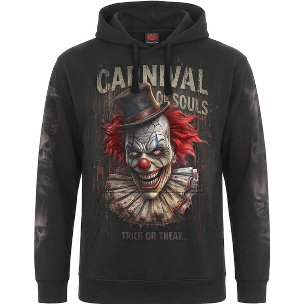 CARNIVAL OF SOULS - Sudadera con capucha negra