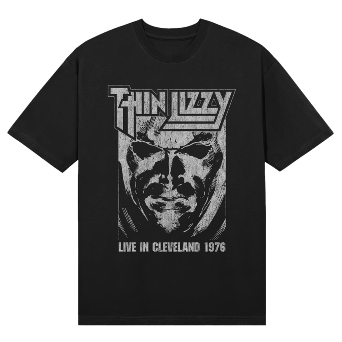 THIN LIZZY - JAILBREAK LIVE IN CLEVELAND '76 - T-Shirt Black