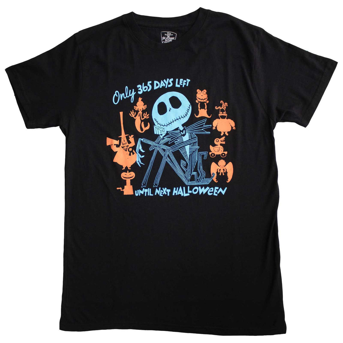 THE NIGHTMARE BEFORE CHRISTMAS - 365 DAYS - T-Shirt Black