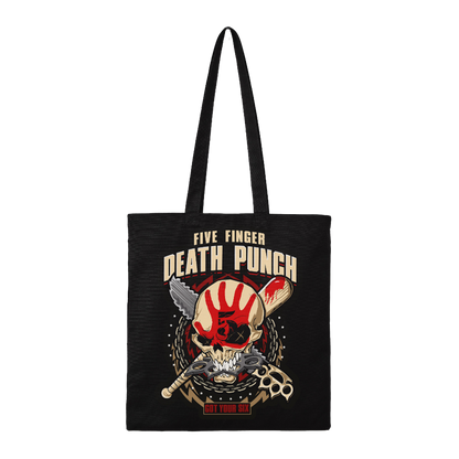 Rocksax Five Finger Death Punch Tote Bag - Got Your Six