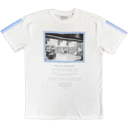 TURNSTILE - NEVER ENOUGH STUDIO - T-Shirt White