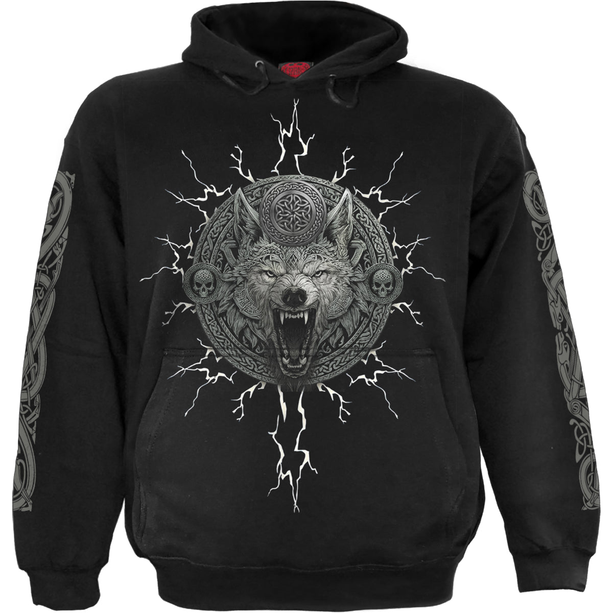 VALHALLA - Hoody Black