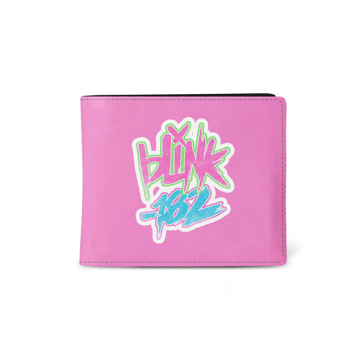 Rocksax Blink 182 Wallet - Logo Pink