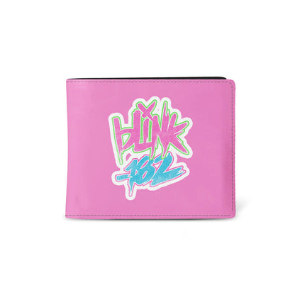 Rocksax Blink 182 Wallet - Logo Pink