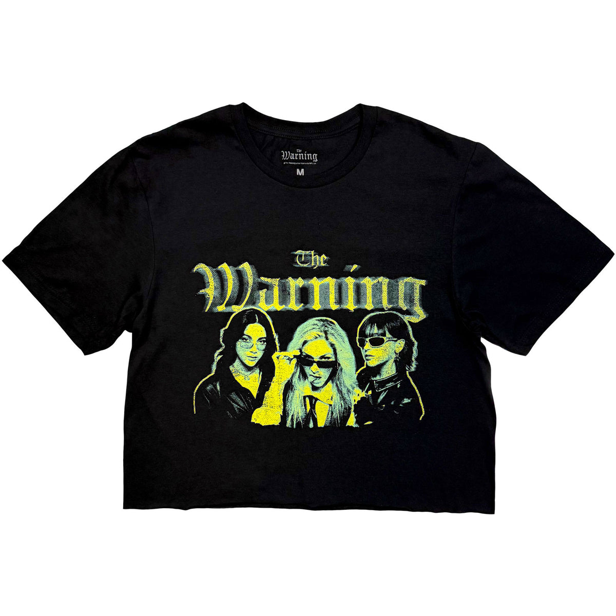 THE WARNING - GROUP - Ladies Crop Top Black