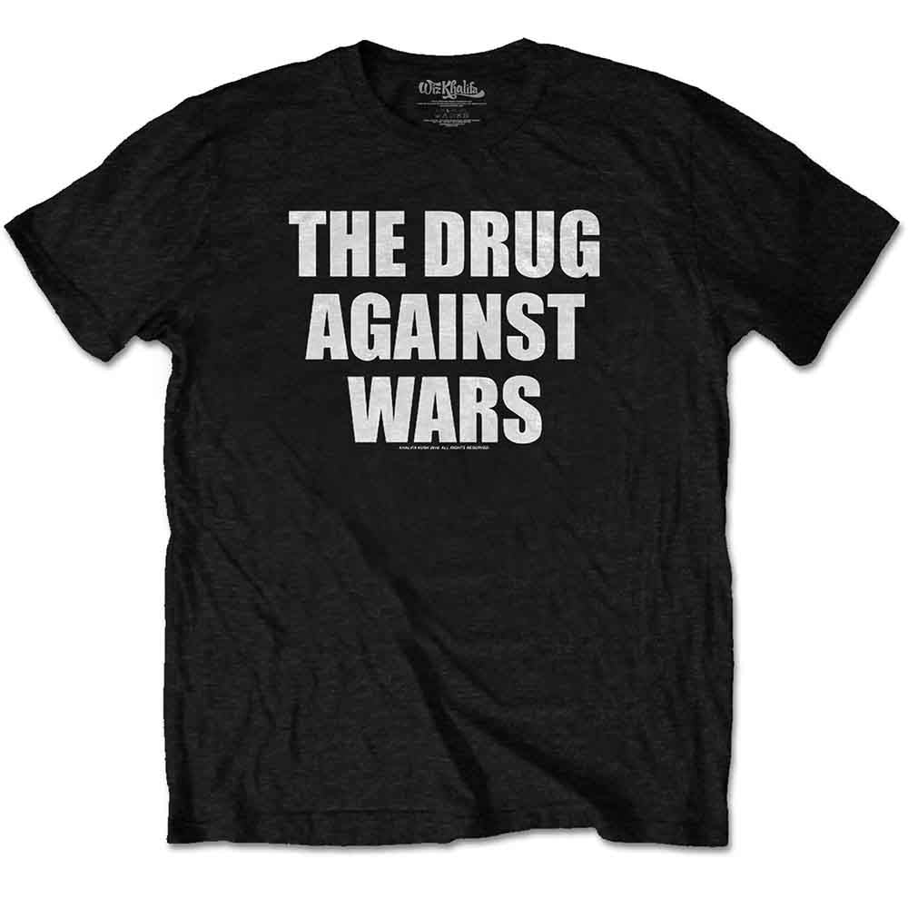 WIZ KHALIFA - DRUG AGAINST WARS - T-Shirt Black
