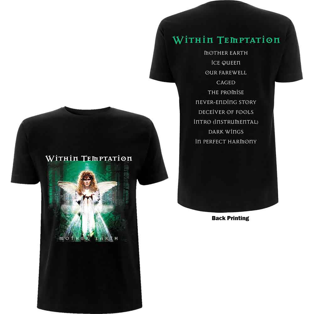 WITHIN TEMPTATION - MOTHER EARTH - T-Shirt Black