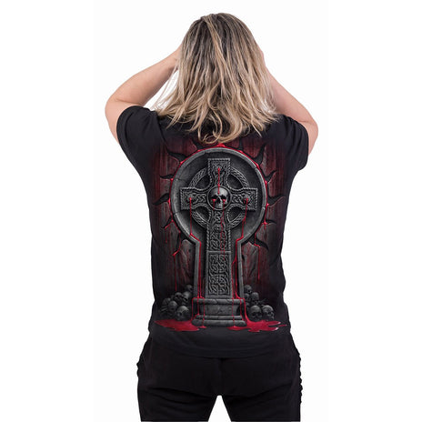 BLEEDING SOULS - Camiseta Negra