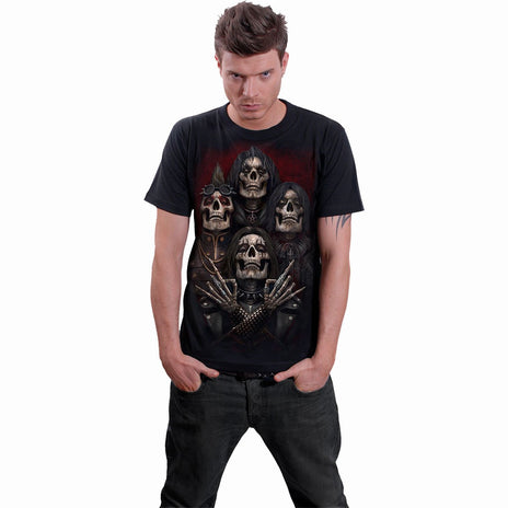 CARAS DE GOTH - Camiseta Negra