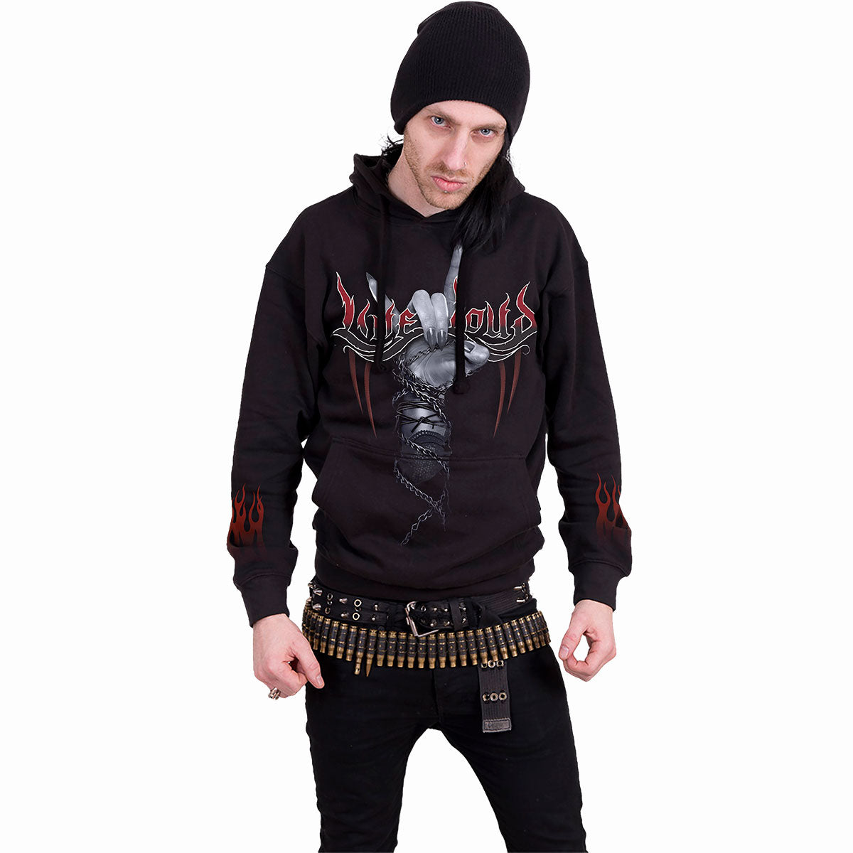 ROCK LOUD - Sudadera con capucha Negra