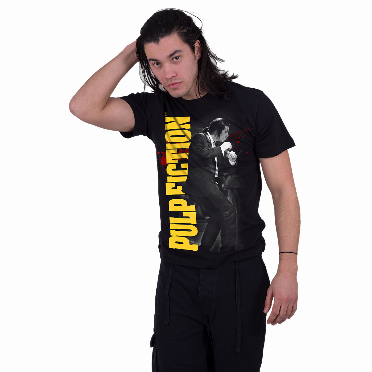 PULP FICTION - DANCE - Camiseta con estampado frontal Negro