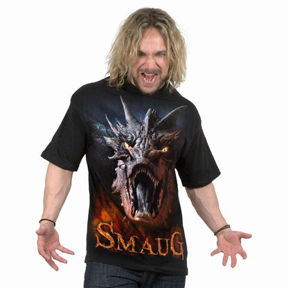 EL HOBBIT - SMAUG - Camiseta Negro