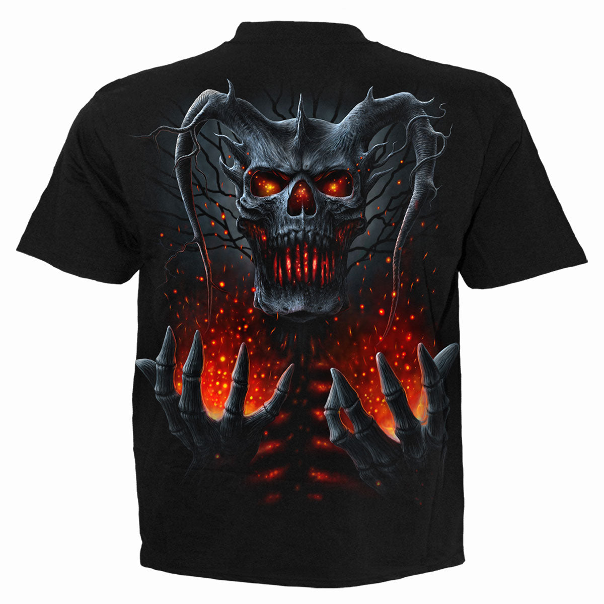 DEATH EMBERS - Camiseta Negra