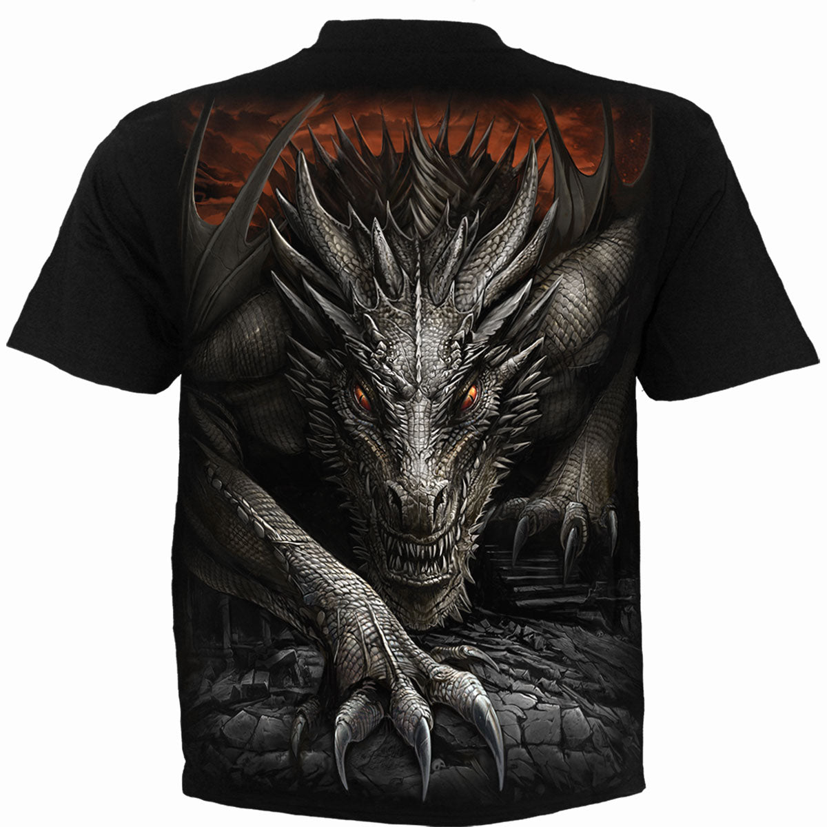 MAJESTIC DRACO - Camiseta para niños Negra