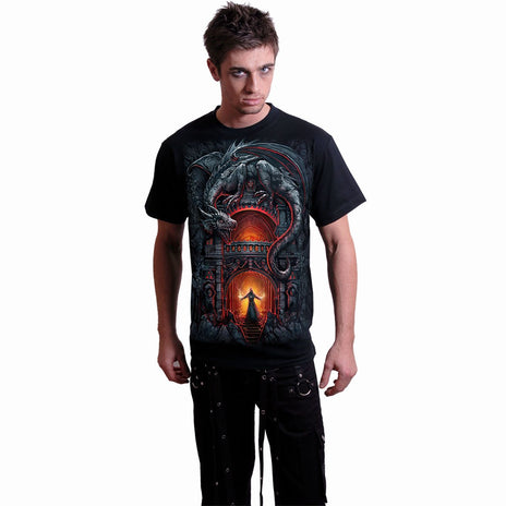 DRAGON'S LAIR - Camiseta Negra