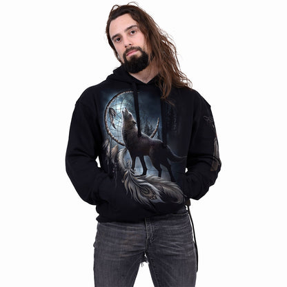 FROM DARKNESS - Sudadera con capucha Negra