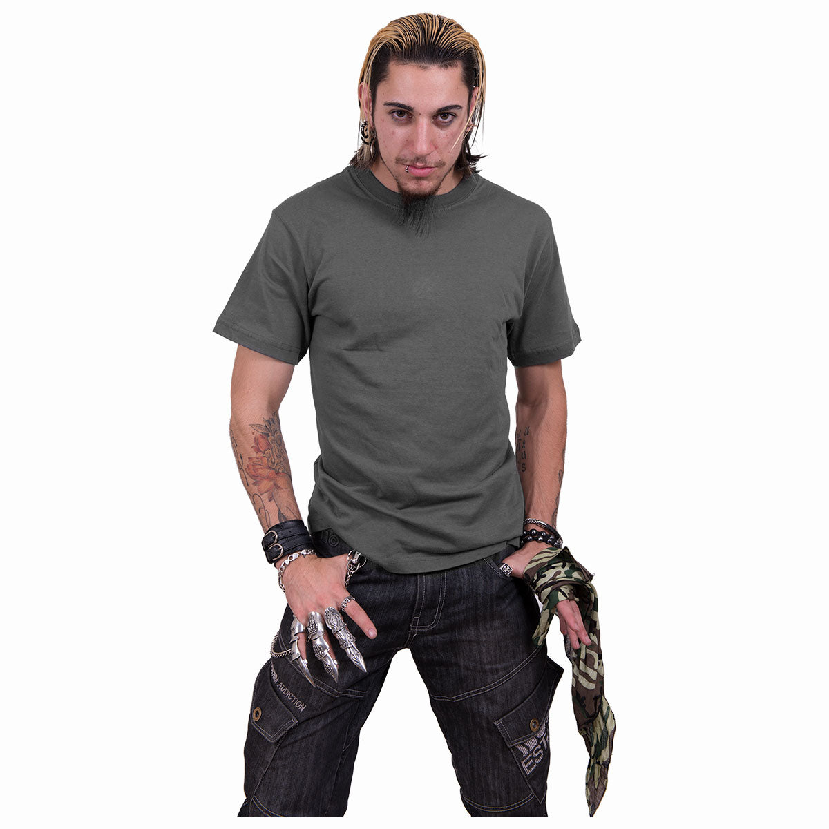 URBAN FASHION - Carbón de camiseta