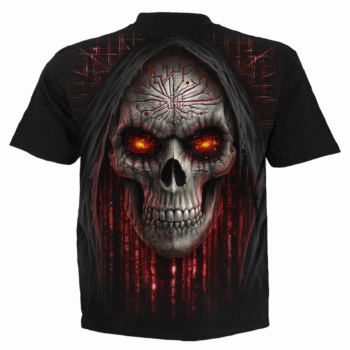 CYBER DEATH - Camiseta Negra