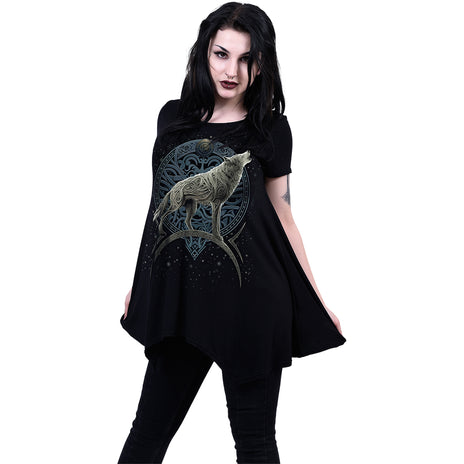 CELTIC WOLF - Smock - Túnica Top Casual
